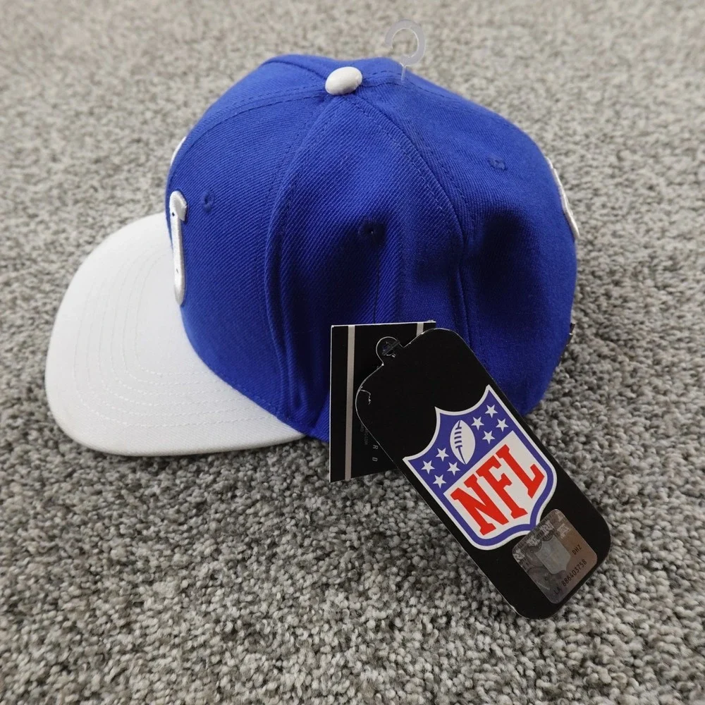NEW Indianapolis Colts‎ Hat Cap Strap Back Blue NFL Football Pro Standard Mens